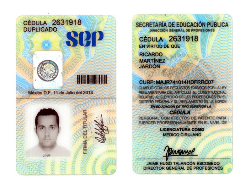 Títulos y Cédulas Profesionales